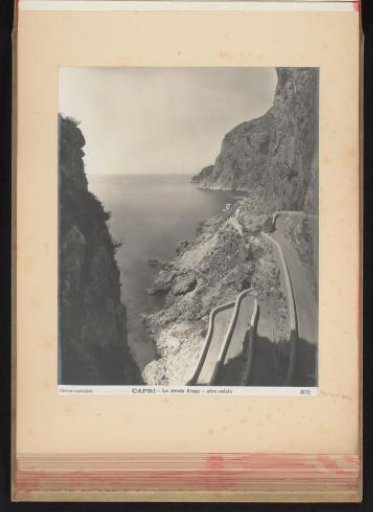 View of the Via Krupp at Capri