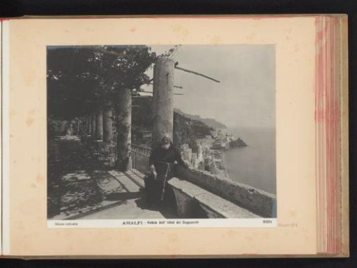 Capuchin monk at Amalfi