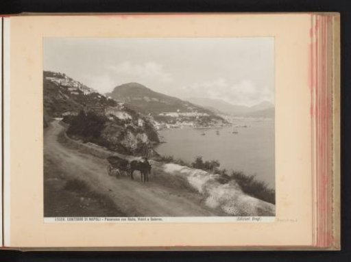 View of Raito, Vietri sul Mare and Salerno