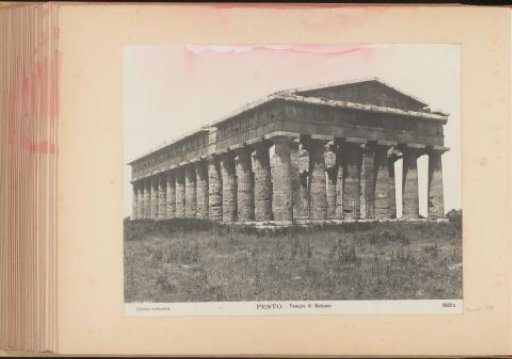 Exterior of the Temple of Poseidon at Paestum