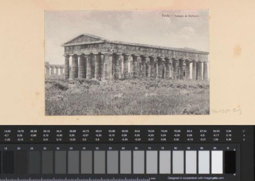 Exterior of the Temple of Poseidon at Paestum