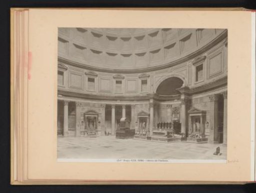 Interior of the Pantheon in Rome