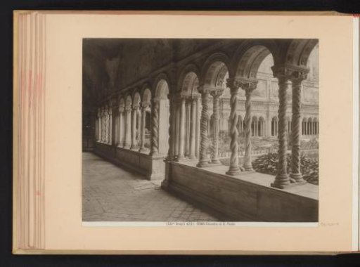 Cloister of St. Paul Outside the Walls in Rome