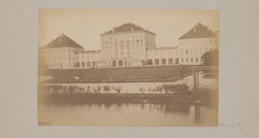 View of Nymphenburg Palace in Munich