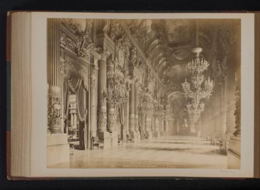 Foyer of the Opéra Garnier in Paris