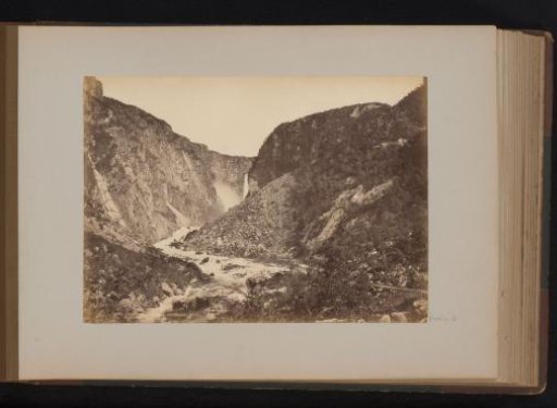 View of the Vøringfossen waterfall in Hordaland