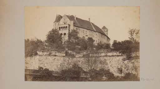 View of a part of the Nuremberg Castle