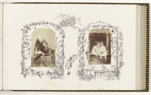 Portrait of Mrs. T.P. Carter and Tom Carter