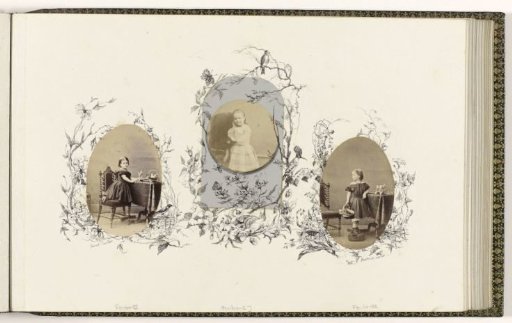 Portrait of a girl, inscribed M.P.S.