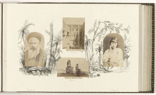 Portrait of an unknown girl, possibly from Egypt
