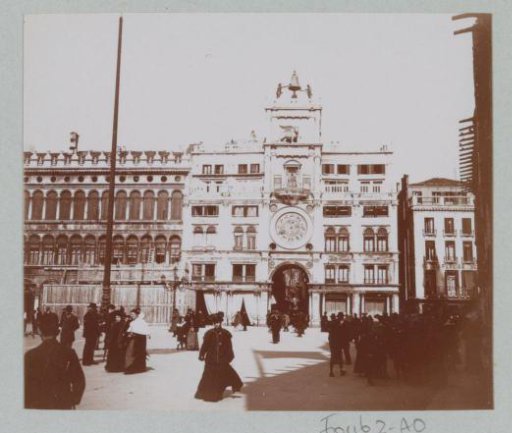 Torre dell'Orologio on St. Mark's Square in Venice