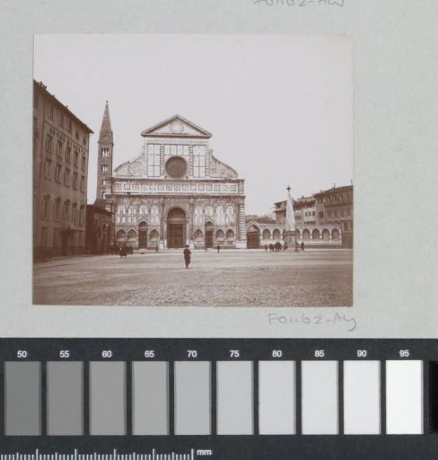 Exterior of San Maria Novella in Florence