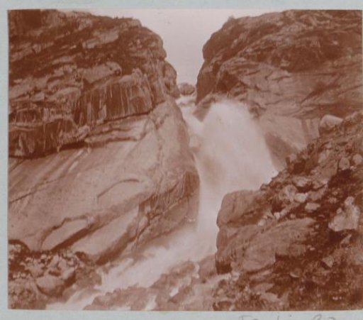 Waterfall in the Alps