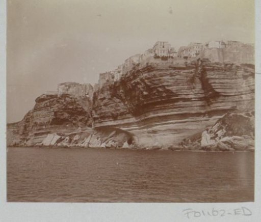 View of the cliffs at Bonifacio on Corsica