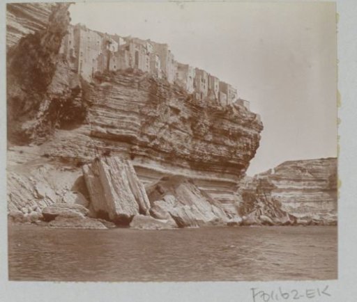 View of the cliffs at Bonifacio on Corsica