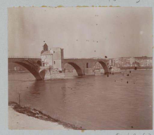 View of the Bridge of Avignon (Pont Saint-Bénézet)
