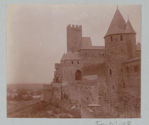 View of a castle, probably in France