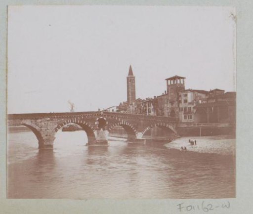 View of Ponte Pietra in Verona
