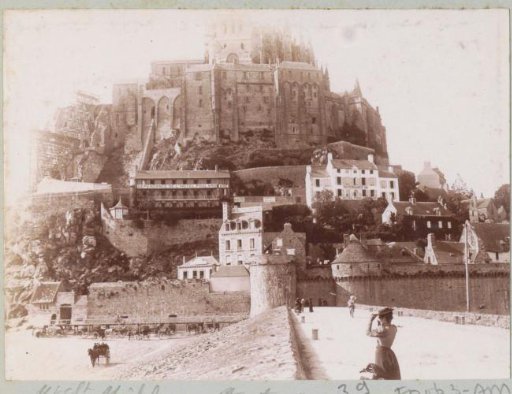 View of Mont-Saint-Michel