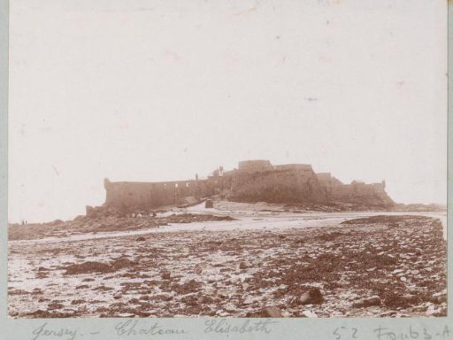 View of Elizabeth Castle on Jersey
