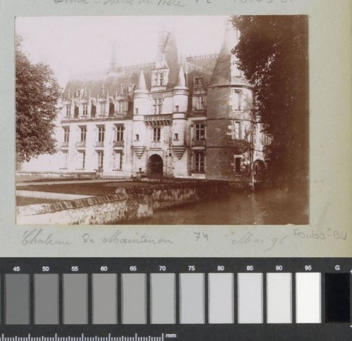 Exterior of the Château de Maintenon in Dreux