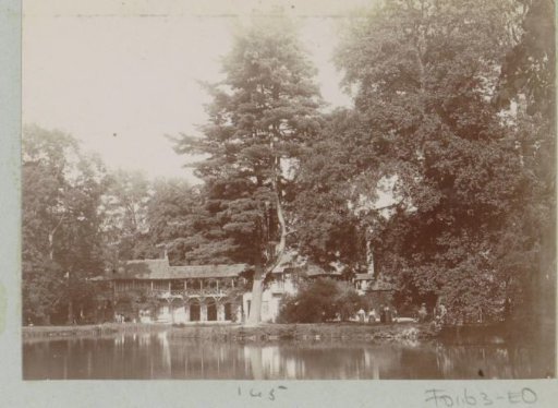 View of La Maison du Seigneur in Petit Trianon near Versailles