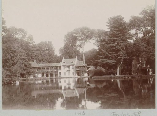 View of La Maison du Seigneur in Petit Trianon near Versailles