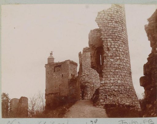 Castle ruin in Vendôme