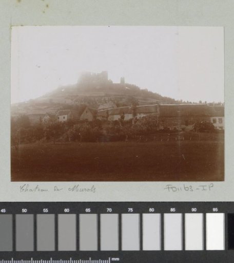 View of Murol and the Local Castle