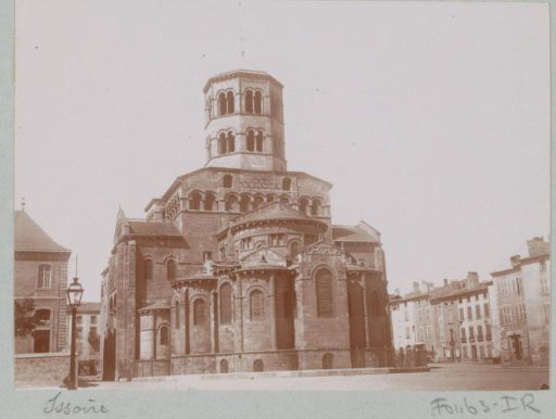 Exterior of the Church of Sainte-Austremoine in Issoire
