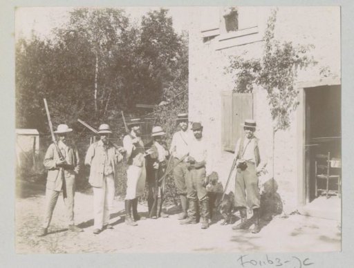 Hunting Party, Probably in Central France