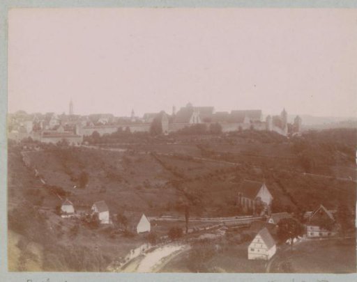 View of Rothenburg ob der Tauber