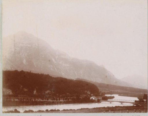 Bridge in the valley of the Inn