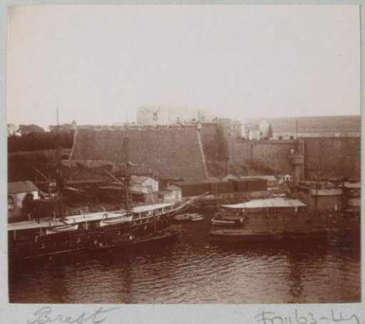 View of the Harbour and the Castle of Brest