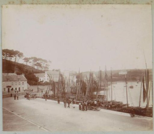 View of a Quay and the Harbour of Audierne