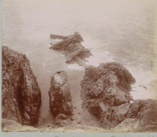 View of the Harbour of Bestrée near Pointe du Raz