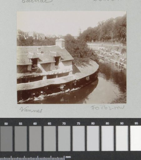 View of the washhouses of Vannes
