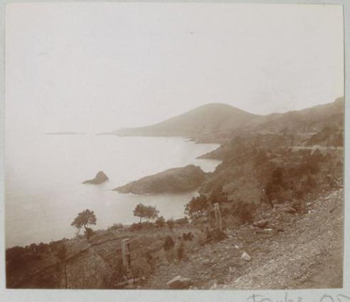 View of the coast near (probably) Carqueiranne