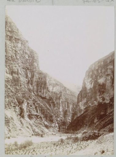 Gorge in the Gorges du Cians in the Alpes-Maritimes