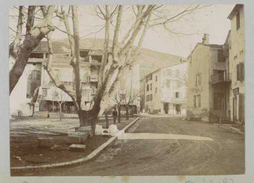 Street Scene in Barrême