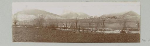 Mountain Landscape with Meadows and Stream, Probably in the Hautes-Alpes