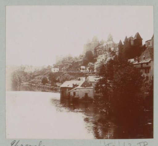 View of Uzerche on the Vézère