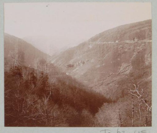 Mountain landscape, presumably in the Pyrenees