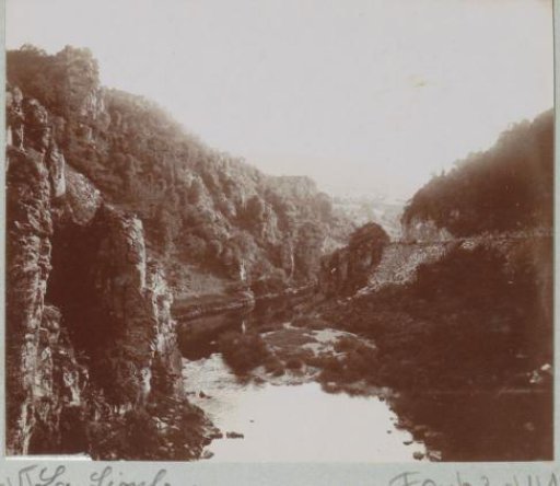 View of the Sioule in the Auvergne