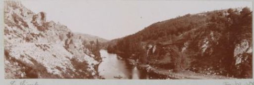 View of the Sioule in the Auvergne
