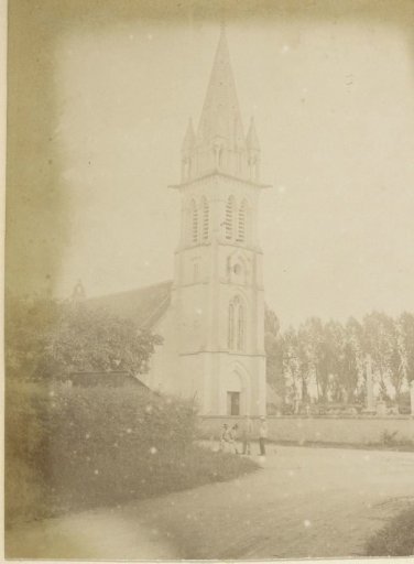 Church tower in France