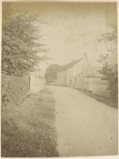 Village street in France