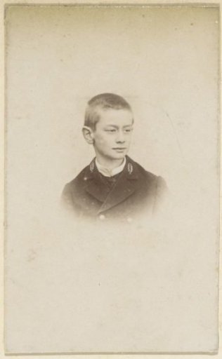Portrait of a French boy