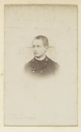 Portrait of a French boy