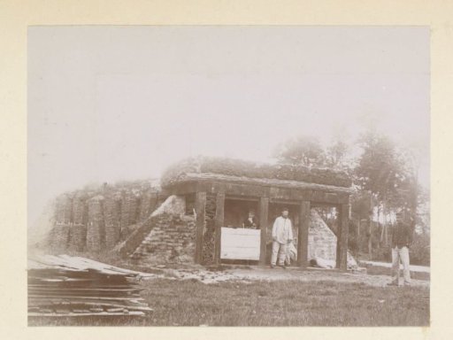 Soldiers on a shooting range, probably in France